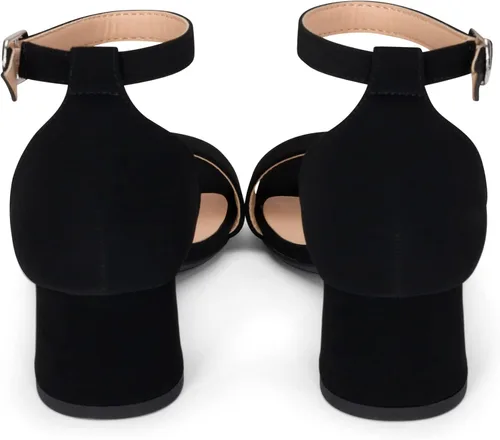 Miniatura 4 de Chariot & Co - Match-IIS- KidsChildrenGirls Single Band Adjustable Ankle Strap Low Block Heels wComfortable Sole- DressCasual Pump Sandals