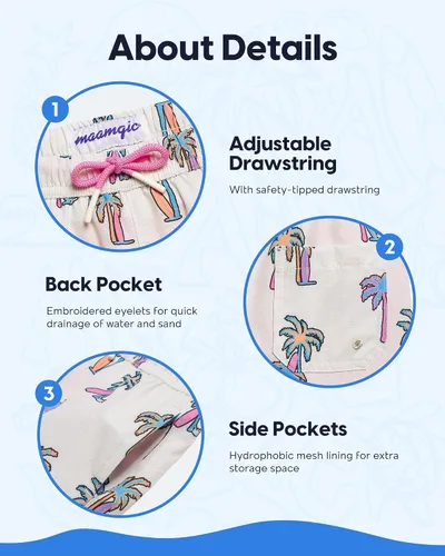 Miniatura 108 de maamgic Traje de baño para niños con forro de compresión elástico para niño