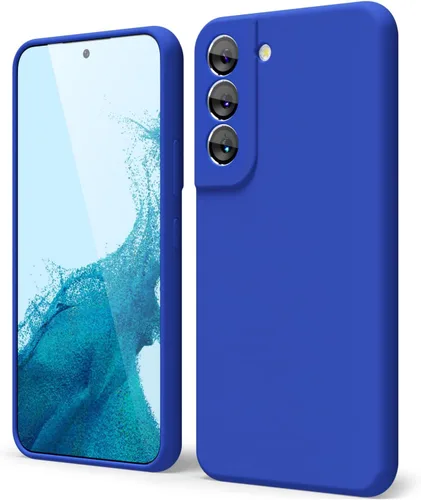 Miniatura 399 de oakxco Funda para teléfono Samsung Galaxy S21 Ultra con agarre de silicona líquida, bonita funda delgada y delgada de goma suave de TPU lisa