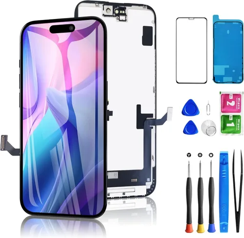 Miniatura 35 de para iPhone 8/SE 2020 2ª Generación Pantalla de Repuesto Blanca, Diykitpl Ensamblaje Completo Pantalla LCD Digitalizadora Táctil 3D para SE 2020