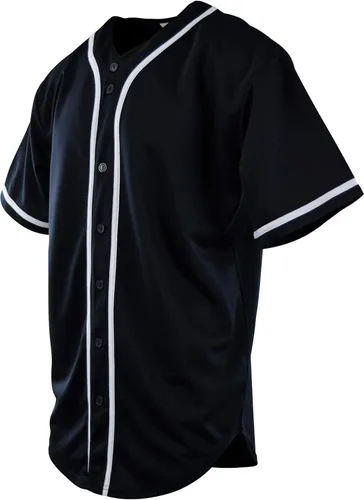 Miniatura 2 de ChoiceApparel Camiseta de béisbol de color liso para hombre