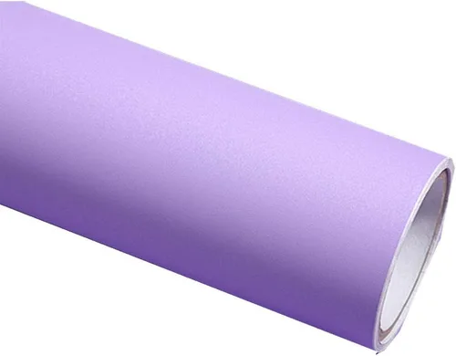 Miniatura 12 de REDODECO Papel adhesivo de vinilo con textura mate de color sólido, papel adhesivo para gabinetes, estantes, 15.8 x 79 pulgadas (negro)