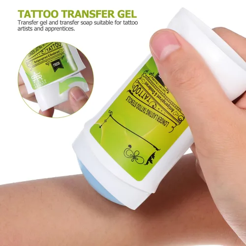 Miniatura 3 de DOITOOL 2 piezas de gel de transferencia de tatuajes para suministros de tatuaje, gel de transferencia de tatuajes, suministros de transferencia