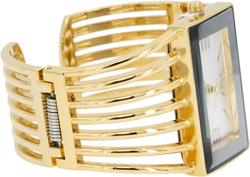 Miniatura 3 de Blekon Collections - Reloj de pulsera para mujer, rectangular, analógico, resistente y elegante, de cuarzo, reloj de pulsera