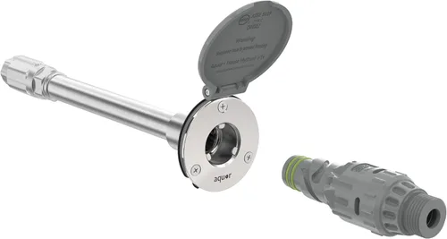 Miniatura 11 de Aquor House Hydrant V1+ - Grifo para exteriores antiheladas, válvula antisifón con conexión rápida, boquilla de manguera empotrada a prueba