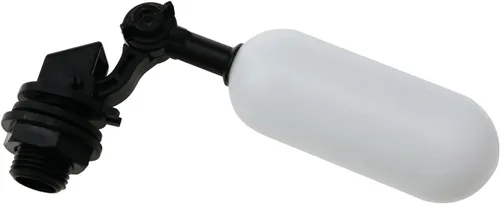 Miniatura 2 de Haidong HO-79946 1/2 "ABS plástico negro mini flotador válvula de bola con brazo ajustable para control automático de nivel de agua de tanques