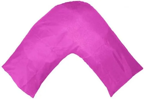 Miniatura 4 de TAOSON - Funda de almohada corporal de satén sedoso y suave, funda de almohada, protector de almohada, funda de cojín con cremalleras