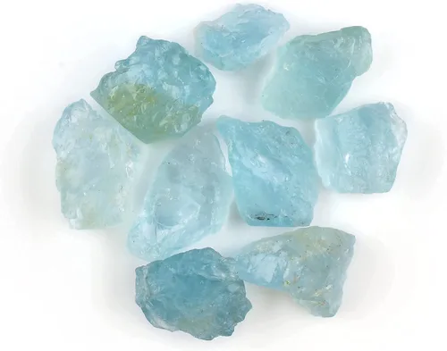 Miniatura 7 de Piedra preciosa natural de cristal crudo, piedra de energía curativa de chakras ásperos, envoltura de alambre, cristal de piedra natal