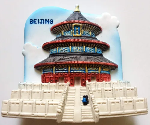 Miniatura 13 de WitnyStore Pequeño imán de 2½ pulgadas del Palacio Hawa Mahal en Jaipur India – Miniatura hecha a mano de resina 3D Asia Monumento turístico