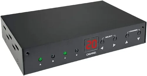 Miniatura 4 de Modulador de audio de vídeo RCA compuesto de 4 entradas a coaxial