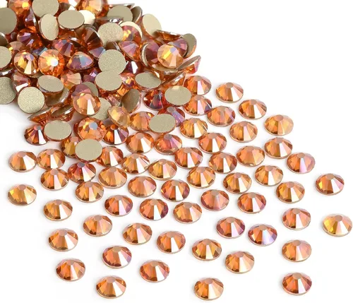 Miniatura 2 de 2880 piezas de diamantes de imitación con respaldo plano y fijación con pegamento para manualidades, arte de uñas, decoraciones, ropa, zapatos 1,4
