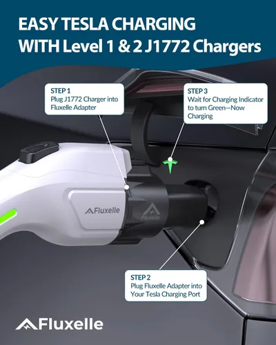 Miniatura 4 de Adaptador de cargador J1772 a Tesla, máximo 80A/250 V solo para Tesla, accesorios de carga Tesla, conexión a estaciones de carga SAE J1772