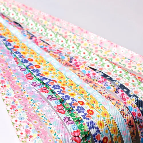 Miniatura 3 de QingHan Cinta de grogrén de 3/8 pulgadas para regalos, envoltura, manualidades, boutique, cinta de tela, 160 yardas (80 x 2 yardas)