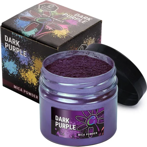 Miniatura 28 de Polvo de mica cereza 2 oz - Tinte para hacer jabón - Color único - Suministros para hacer jabón a mano - Pigmento de color de resina epoxi - Polvo