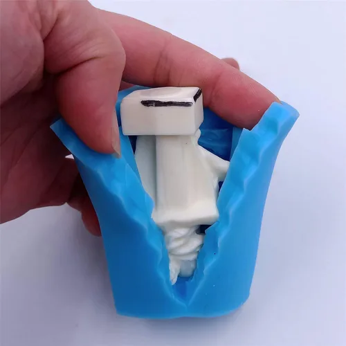 Miniatura 7 de Molde de silicona 3D con diseño de señora bonita para velas hechas a mano, moldes de cera decorada, moldes para derretimientos, resina epoxi, aroma