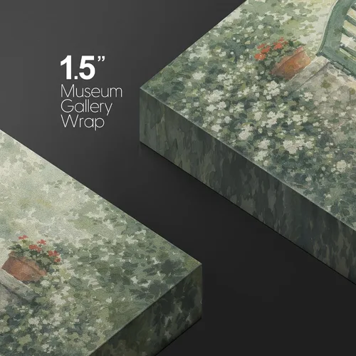 Miniatura 94 de wall26 Prado con álamos por Claude Monet - Arte moderno impresionista, arte en lienzo para el hogar, 12 x 18 pulgadas