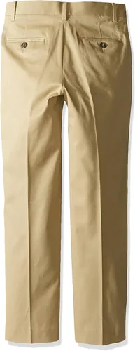 Miniatura 4 de Tommy Hilfiger Pantalón de vestir de sarga con parte delantera plana para niño