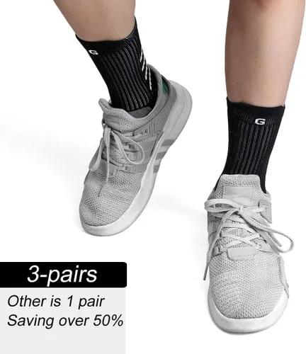 Miniatura 7 de Calcetines deportivos antideslizantes para hombres y mujeres, calcetines de fútbol con agarres, calcetines antideslizantes para yoga, gimnasio