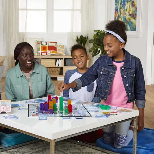 Miniatura 8 de Monopoly Builder - Juego de mesa, juego de estrategia, juego familiar, juegos para niños, juego divertido para jugar, juegos de mesa familiares