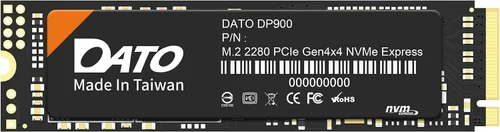 DATO SSD M.2 de 1 TB, SSD M.2 2280, unidad interna de estado sólido PCIe Gen4x4 para juegos, hasta 7000/6500 MB/s, serie DP900