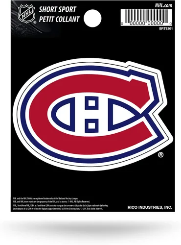 Miniatura 9 de Calcomanía deportiva corta de la NHL