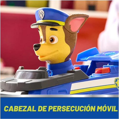 Miniatura 6 de Paw Patrol Chase RC Action Cruiser, auto a control remoto con luces LED y controlador de fácil dirección, juguetes para niños y niñas a partir de 3