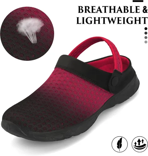 Miniatura 3 de SAGUARO - Zapatos de jardín de secado rápido para hombre y mujer, zuecos ligeros de jardinería, sandalias de agua para deportes. uso en exteriores