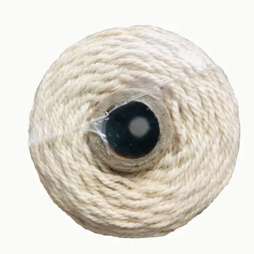 Miniatura 2 de Cuerda de algodón de 0.039 pulgadas para macramé de 820 pies para cocina, cuerda para asar, atar carne, pavo, envoltura de regalos, manualidades