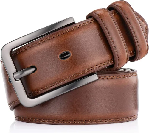 Miniatura 2 de Autolock - Cinturón de vestir de cuero genuino - Cinturón casual clásico para hombre