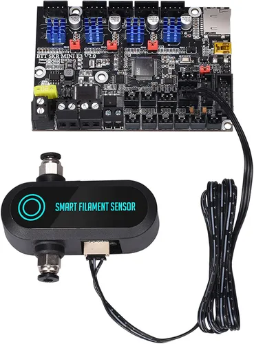 Miniatura 5 de BIGTREETECH SKR Mini E3 V2.0 - Placa de control de 32 bits con controlador UART TMC2209. Nueva actualización de la placa base de piezas de impresora