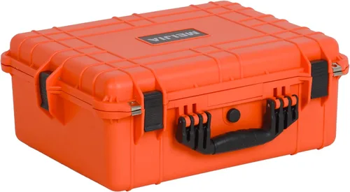 Miniatura 10 de MEIJIA Funda rígida protectora portátil impermeable para todo tipo de clima, funda compacta para cámara con espuma de ajuste personalizable, Gris