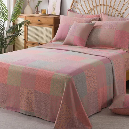 Miniatura 37 de FADFAY Juego de sábanas de rosas blancas, ropa de cama vintage floral de rosas, ropa de cama estilo rústico, 100% algodón egipcio percal, 800 hilos
