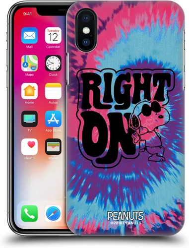 Miniatura 107 de Head Case Designs Funda rígida con licencia oficial de Peanuts Snoopy Woodstock Far Out Woodstock 50th compatible con Apple iPhone 15 Plus