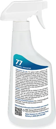 Miniatura 4 de Limpiador de pasivación de acero inoxidable CitriSurf® 77, grado comercial (22 onzas)