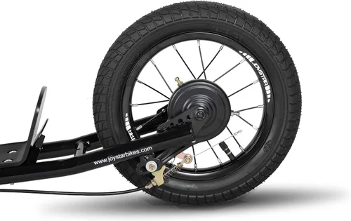 Miniatura 8 de JOYSTAR Patinete para niños de 5 a 9 años de edad, ruedas grandes de 12 pulgadas para niños, adolescentes y adultos, freno trasero y manubrio