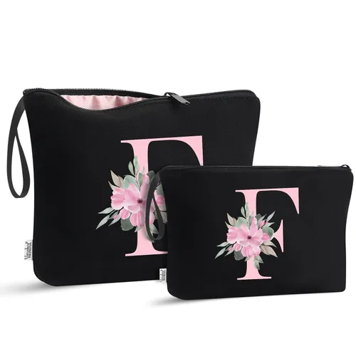Miniatura 181 de Vavabox A-Z Bolsa de Maquillaje Personalizada, Regalos de Cumpleaños para Mujeres y Mamá, Regalos para la Mejor Amiga, Bolsa de Cosméticos