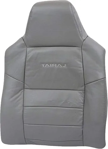 Miniatura 14 de Compatible con 2003 2004 2005 2006 2007 Ford F250 F350 Lariat Crew Cab Funda de asiento de cuero para conductor con respaldo reclinable, reemplazo