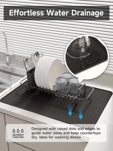Miniatura 7 de XiFEO Cubierta superior de estufa de silicona para estufa eléctrica, protector superior de estufa de vidrio, cubierta para estufa de superficie