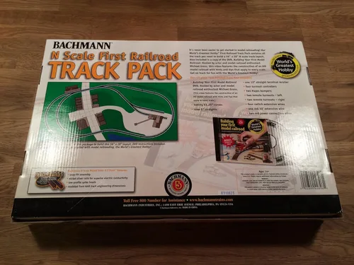 Miniatura 3 de Bachmann La Mejor Pista de Carreras para Pasatiempo Pack N Scale