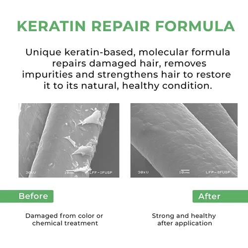 Miniatura 3 de Kashmir Keratin Acondicionador enriquecido sin sulfato hidratante sin parabenos para todo tipo de cabello y cabello seco dañado NUEVA PRESENTACIÓN