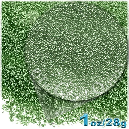 Miniatura 9 de The Crafts Outlet 1 oz = 0.99 oz Microperlas de plástico Nohole 0.024 in opaco marfil Peal