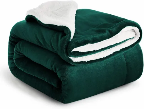 Miniatura 17 de IR Imperial Rooms Mantas Sherpa de color rosa bebé tamaño King para cama – Paquete al por mayor de 9 mantas Sherpa – Manta suave y esponjosa