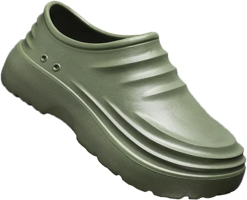 Miniatura 8 de Zapatos de chef para hombres y mujeres, resistentes al aceite, sandalias de trabajo para enfermera, jardín, baño, sandalias de trabajo, ligeras