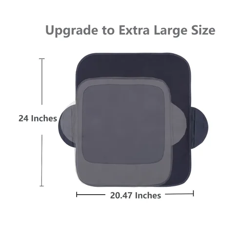 Miniatura 4 de WOMUMON Funda para silla elevadora extra grande, funda protectora para asiento elevador, respaldo antideslizante, impermeable, a prueba de aceite