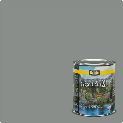 Miniatura 165 de Rodda Paint CASCADIA XL - Pintura satinada e imprimación para exteriores en uno, cuarto de galón, ancla