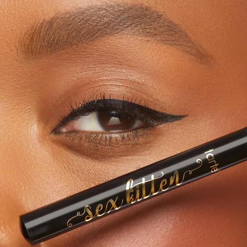 Miniatura 2 de tarte Sex Kitten Liquid Liner - Delineador líquido con aceite de ricino para pestañas atrevidas y nutritivas, impermeable, uso durante todo el día