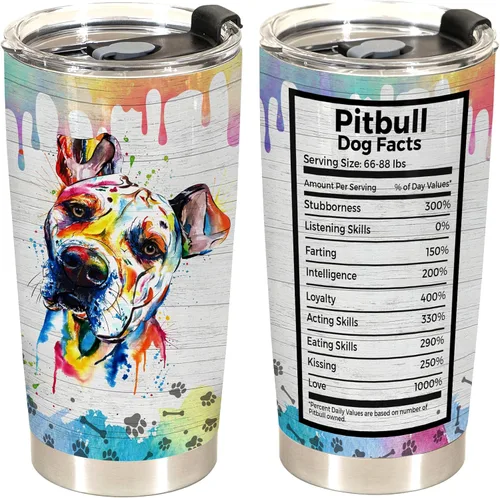 Miniatura 8 de Regalo para los Amantes de los Bóxer – Vaso Térmico Taza de Acero Inoxidable de 20oz, Regalo Divertido y Único para Dueños de Perros Bóxer, Perfecto