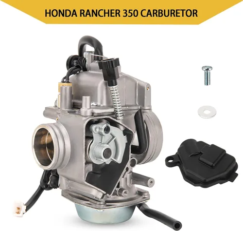 Miniatura 6 de Carburador TRX350 para Honda Rancher 350 TRX350 350ES 350FE 350FMTE 350TM 2000-2006 Carb