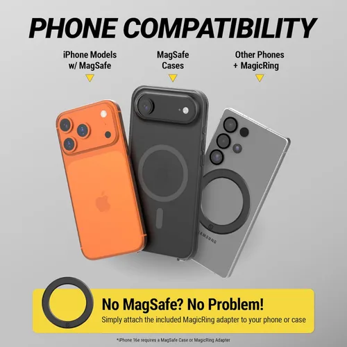 Miniatura 6 de Scosche MP2FM-XCES0 MagicMount Pro2 - Kit de soporte magnético universal de teléfono celular para automóvil de superficie empotrada Compatible