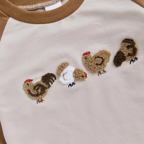 Miniatura 11 de Adobabirl Traje de Halloween para bebé, sudadera de fantasma, calabaza, mameluco, suéter de gran tamaño, lindo para otoño e invierno